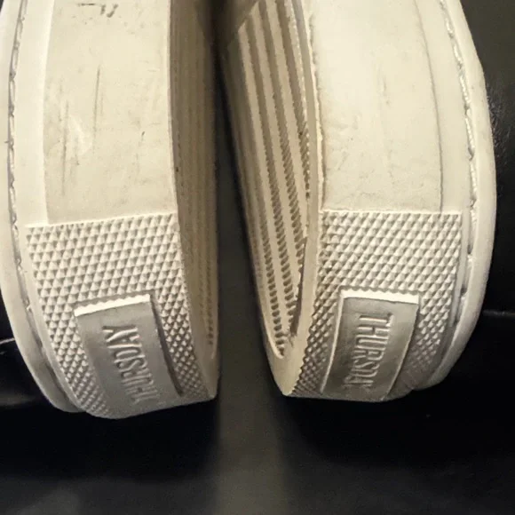 Thursday Boot Company Black Leather Sneakers, Like New, Men’s Sz 9.5 - Picture 14 of 16